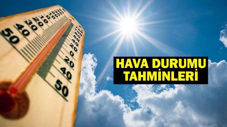 Bugün (13 Mart) hava nasıl olacak Son dakika hava durumu tahminleri: Sıcaklıklar yükselmeye devam ediyor