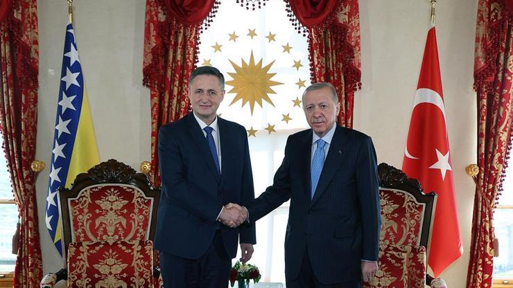 Cumhurbaşkanı Erdoğan, Becirovici kabul etti