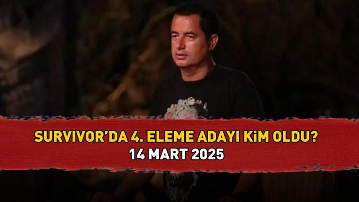 SURVİVOR 4. ELEME ADAYI 14 Mart 2025 | Survivorda eleme adayı kim oldu, ödül oyununu kim kazandı