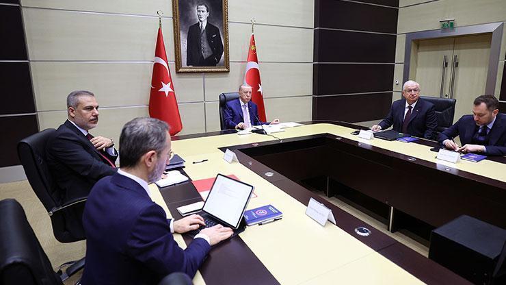 Cumhurbaşkanı Erdoğan, Çevrimiçi Liderler Toplantısına katıldı