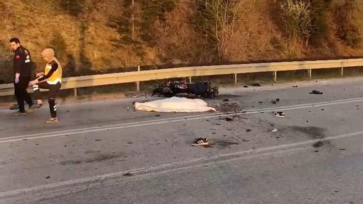Kocaelide kamyonet ile motosiklet çarpıştı: 1 ölü, 1 yaralı