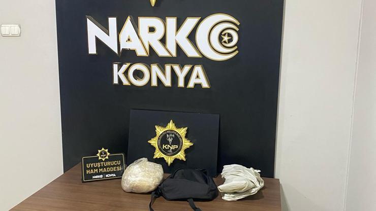 Konyada 600 kilo uyuşturucu üretilebilecek ham madde ele geçirildi