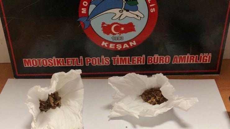 Edirnede uyuşturucu operasyonu: 2 şüpheli gözaltına alındı