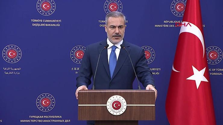 SON DAKİKA HABERİ | Dışişleri Bakanı Hakan Fidan: Türkiye kapsamlı barışa her türlü desteği verir