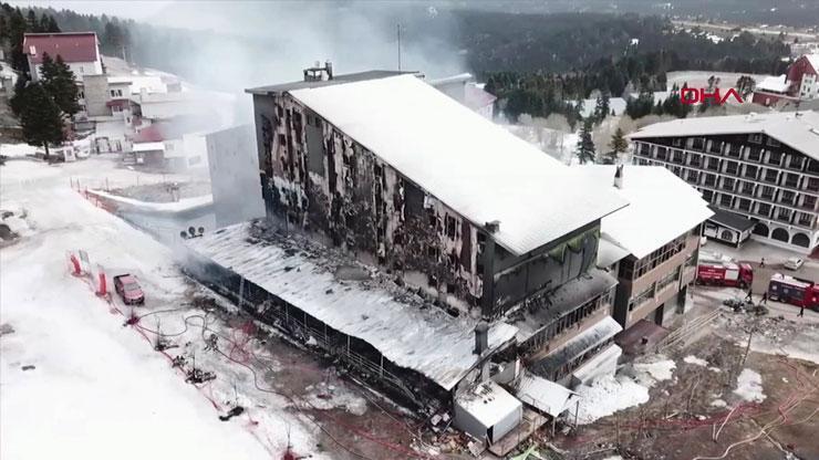 SON DAKİKA... Uludağda otelde yangın 1 kişi hayatını kaybetti