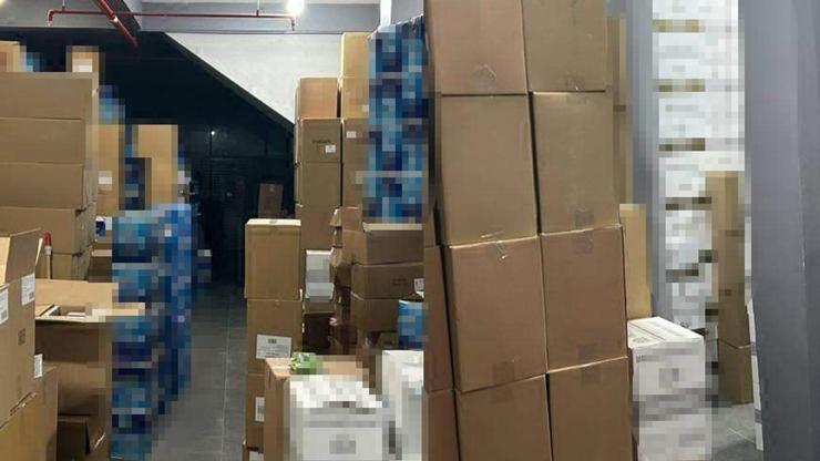 Tekirdağda 10 milyon lira değerinde makaron ele geçirildi