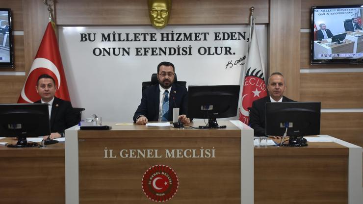Niğde İl Genel Meclisinde Komisyon üyeleri belirlendi