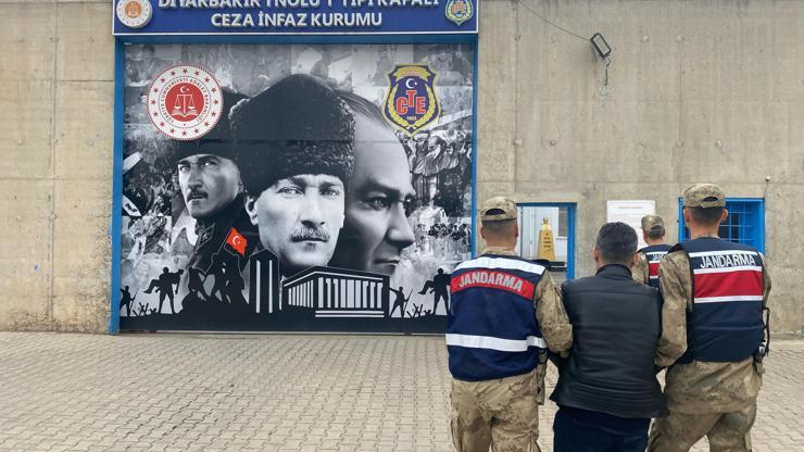 Diyarbakır’da, 10 yıl hapisle aranan firari hükümlü yakalandı