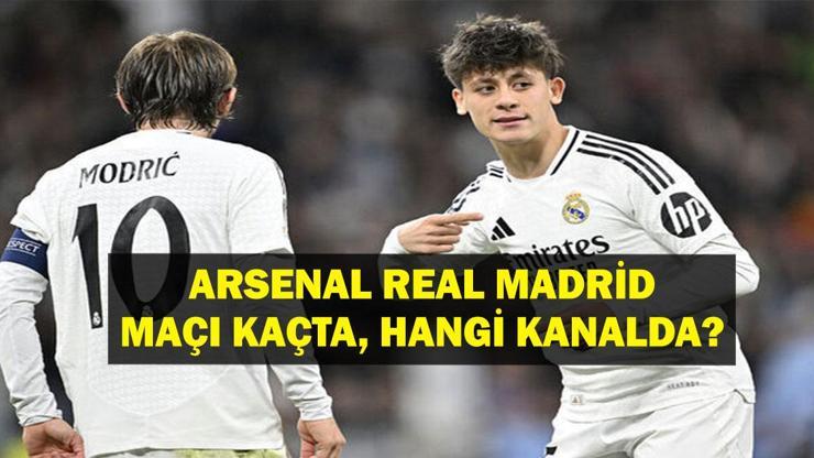 Arsenal Real Madrid Maçı Hangi Kanalda UEFA Şampiyonlar Ligi (UCL) Çeyrek Final Arsenal Real Madrid Maçı Saat Kaçta Arda Güler Oynayacak Mı, İlk 11 Başlayacak Mı