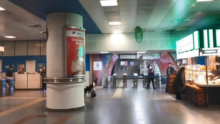 İstanbul- Levent- Boğaziçi Üniversitesi Hisarüstü metro hattında arıza nedeniyle seferler durdu