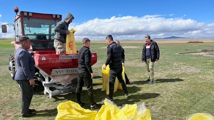 Niğdede meralarda verimlilik artırılıyor