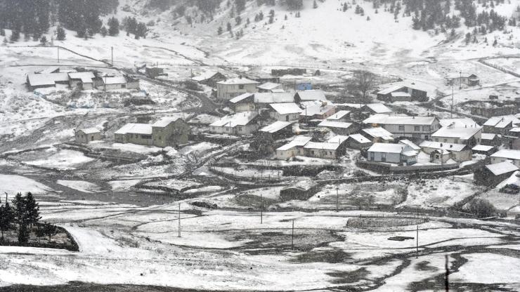 Erzurum, Kars ve Ardahanda kar yağışı etkili oldu