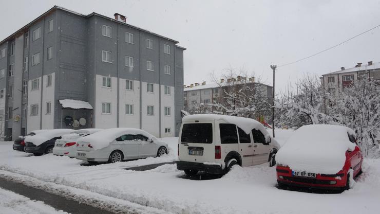 Bitliste kar yağışı; 60 köy yolu kapandı
