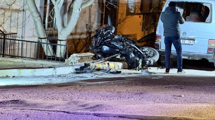 Yalvaçta motosiklet kazası; 1 ölü