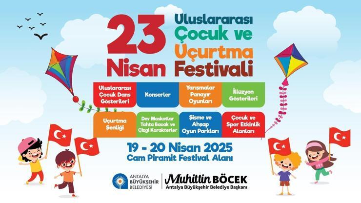 Büyükşehirden 23 Nisan’a özel coşku dolu program