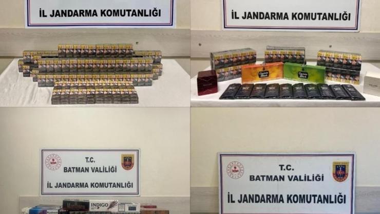 Batmanda kaçakçılık operasyonunda 16 kişi hakkında adli işlem yapıldı