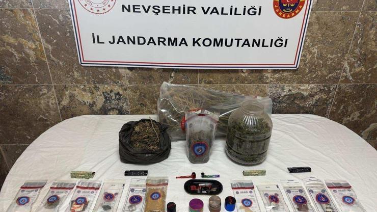 Nevşehirde uyuşturucu operasyonu: 3 gözaltı