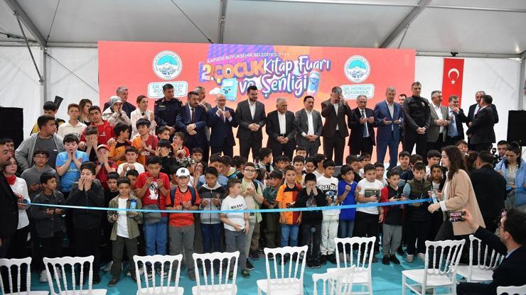 Kayseride 2nci Çocuk Kitap Fuarı ve Şenliği açıldı