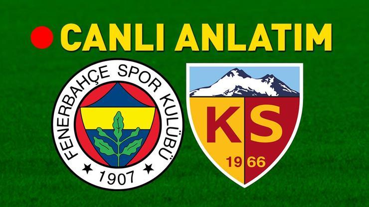 Fenerbahçe - Kayserispor maçı öncesi son gelişmeler Muhtemel 11ler belli oldu...