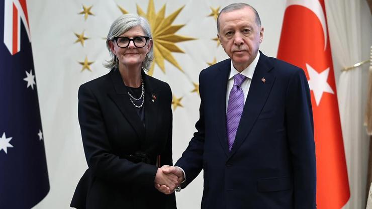 Cumhurbaşkanı Erdoğan, Avustralya Genel Valisi Mostyn ile görüştü