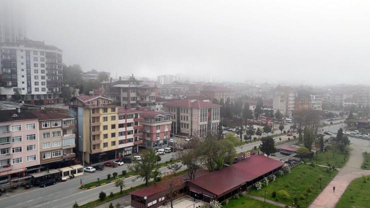 Artvinde sis etkili oldu