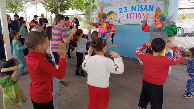 Kiliste, Suriyeli çocuklar 23 Nisanı kutladı