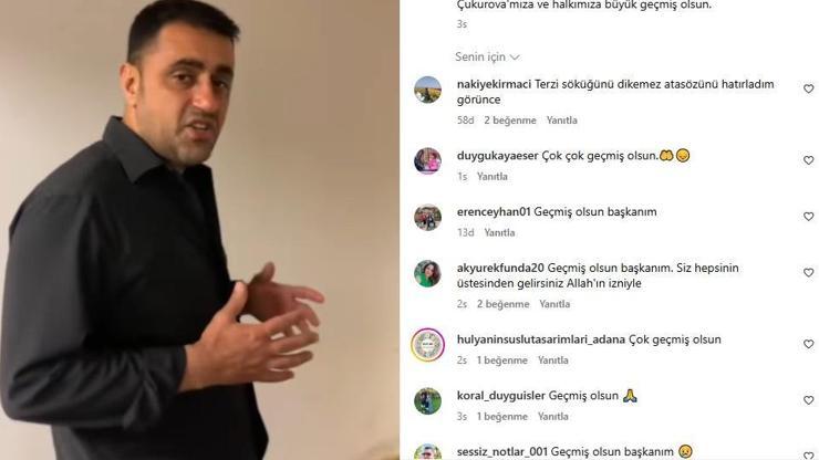 Çukurova Belediyesinde sel baskını