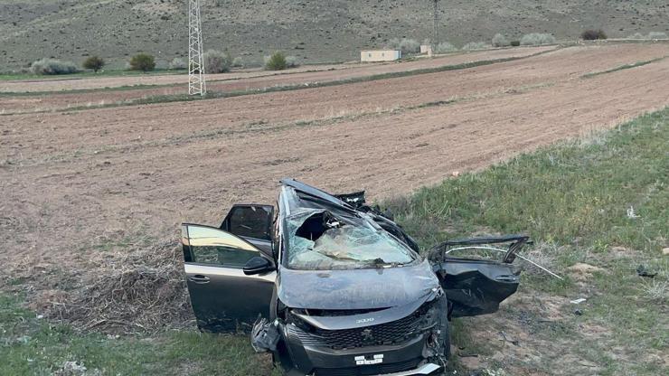 Nevşehirde 1 kişinin hayatını kaybettiği kaza güvenlik kamerasında