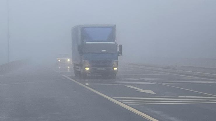 Bolu Dağında Sisle Görüş Mesafesi 25 Metreye Düştü
