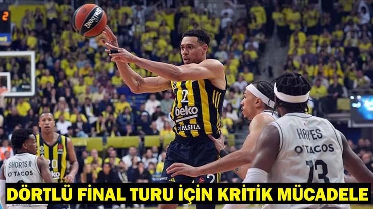Paris Basketbol - Fenerbahçe Beko maçı saat kaçta, hangi kanalda Dörtlü Final turu için kritik mücadele