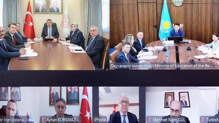 Türkiye ve Kazakistan Eğitim Ortak Çalışma Grubu Toplantısı Gerçekleştirildi