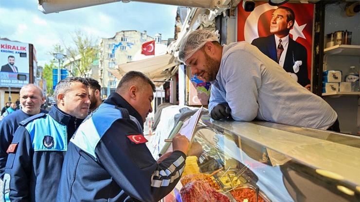 Beşiktaştaki kumpircilere hanutçuluk operasyonu: 4 işletme kapatıldı