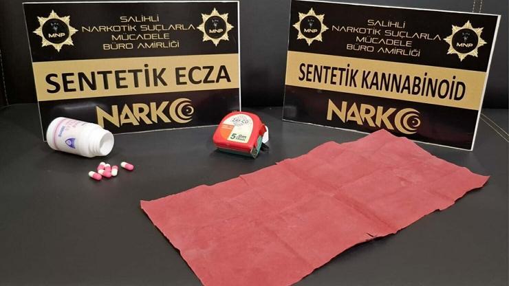 Üzerinde A4 kağıdına emdirilmiş uyuşturucu ele geçirilen şüpheli, tutuklandı