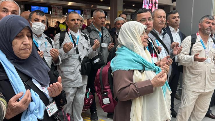 Ordudan ilk hac kafilesi dualarla uğurlandı