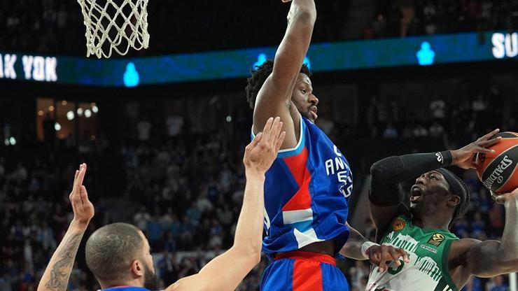 Anadolu Efes, seride 2-1 geriye düştü Panathinaikos…