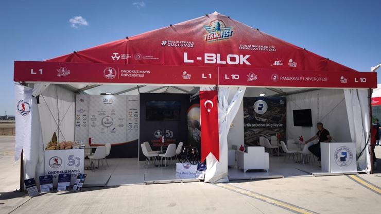 OMÜ, TEKNOFEST KKTC’de L1 numaralı standında ziyaretçileri ağırlıyor