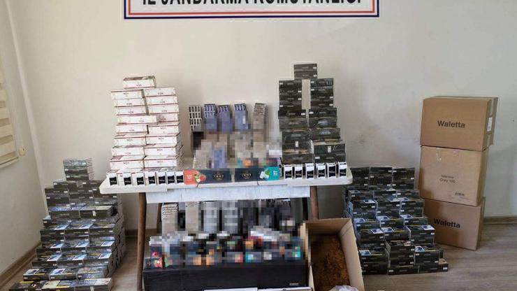 Çerkezköyde 120 bin makaron ele geçirildi