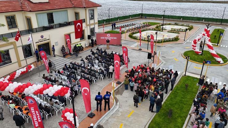 Samsunda Çocuk Trafik Eğitim Parkı hizmete açıldı