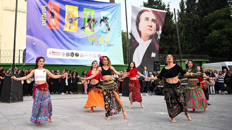 Bornovada Dansın Ritmi Yükseldi