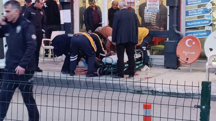 Çorum’da kavga sırasında bir kişi silahıyla kendini vurdu