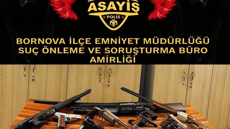 İzmirde yasa dışı silah ticaretine 1 tutuklama