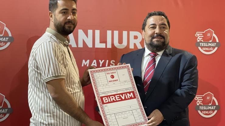 Şanlıurfada 500ü aşkın aile, teslim töreninde evlerine kavuştu