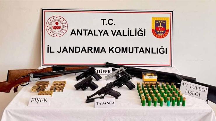 Serikte ruhsatsız silah operasyonu