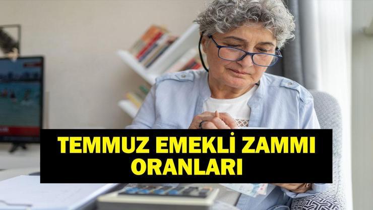 Emekli Maaş Zammı Enflasyon Farkı: Temmuz Emekli Maaşı Ne Kadar Olacak SGK, Bağ-Kur Emeklisi 4 Aylık Enflasyon Farkı Ne Kadar
