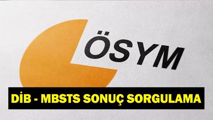 MBSTS SONUÇ SORGULAMA: MBSTS Sonuçları Açıklandı İşte Diyanet İşleri Başkanlığı Mesleki Bilgiler Seviye Tespit Sınavı Sonuç Ekranı
