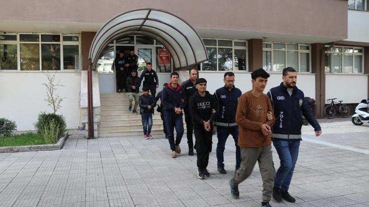 Amasyada 6 düzensiz göçmen yakalandı