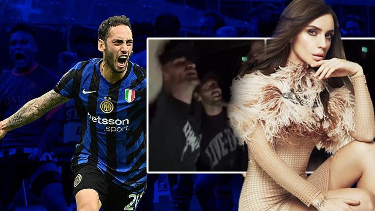 Hakan Çalhanoğlu ve Arnautovic, Şampiyonlar Ligi finalini Gülşenin şarkısıyla kutladı