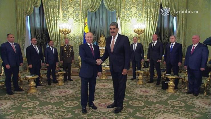 Kremlinde Putin-Maduro görüşmesi