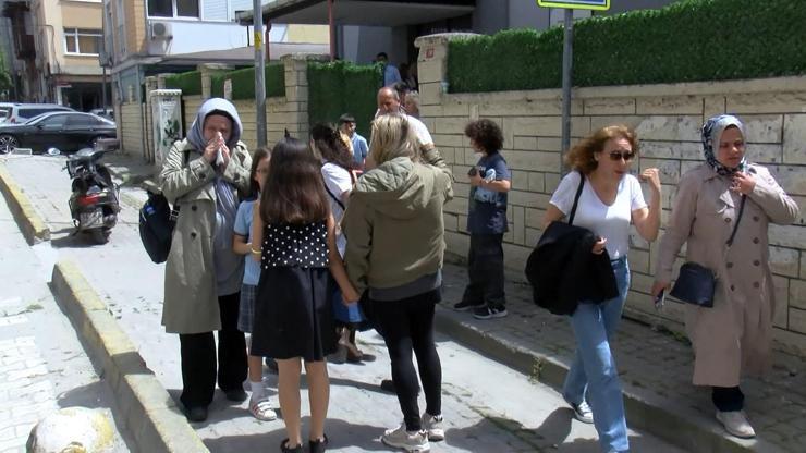 SON DAKİKA... İstanbul Bakırköyde ilkokulda yangın paniği