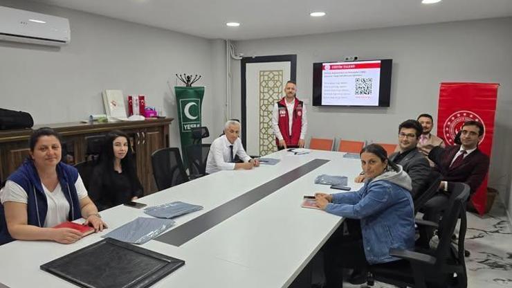 Edirnede kamu personeline bağımlılıkla mücadele eğitimi verildi